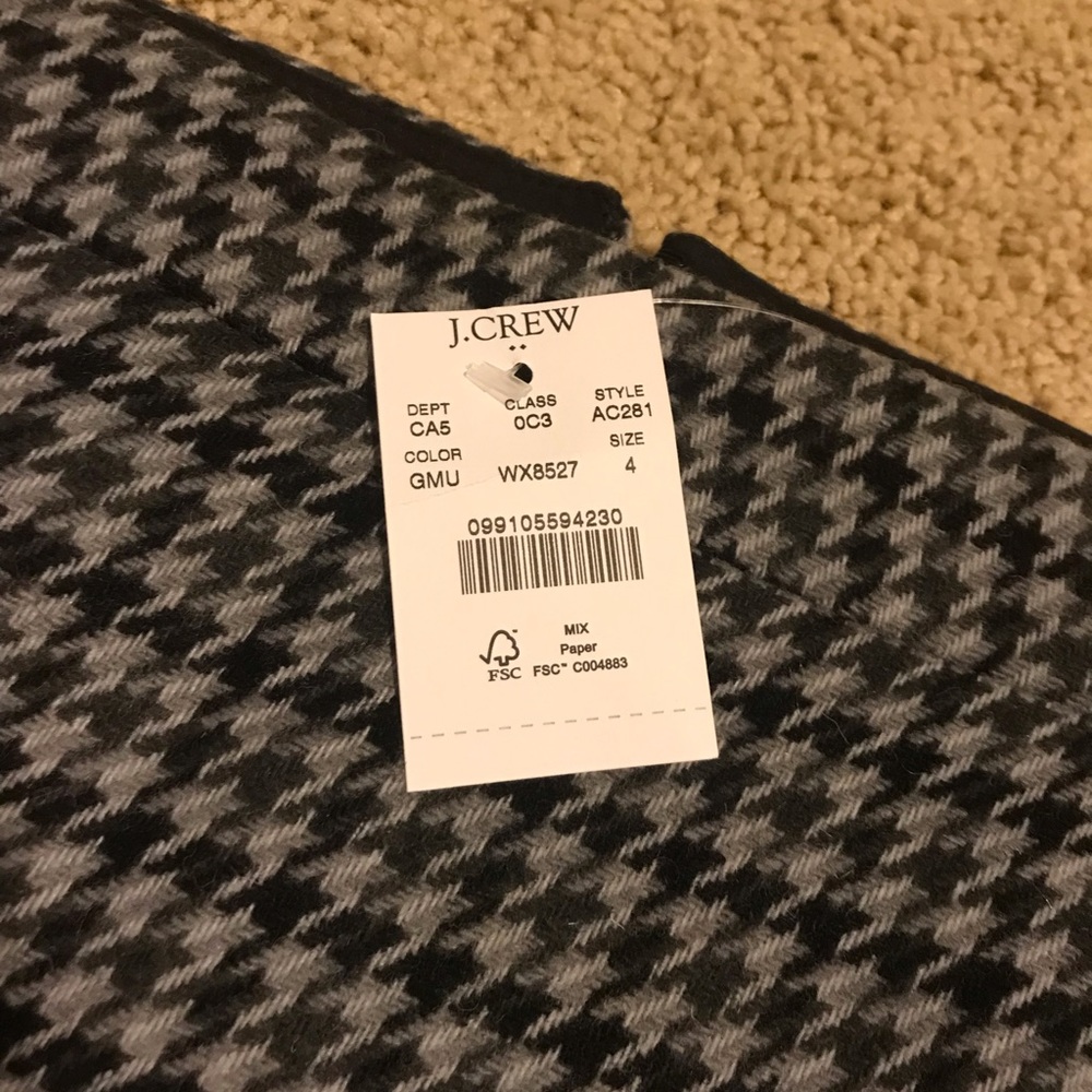 J.Crew size 4 pencil skirt
